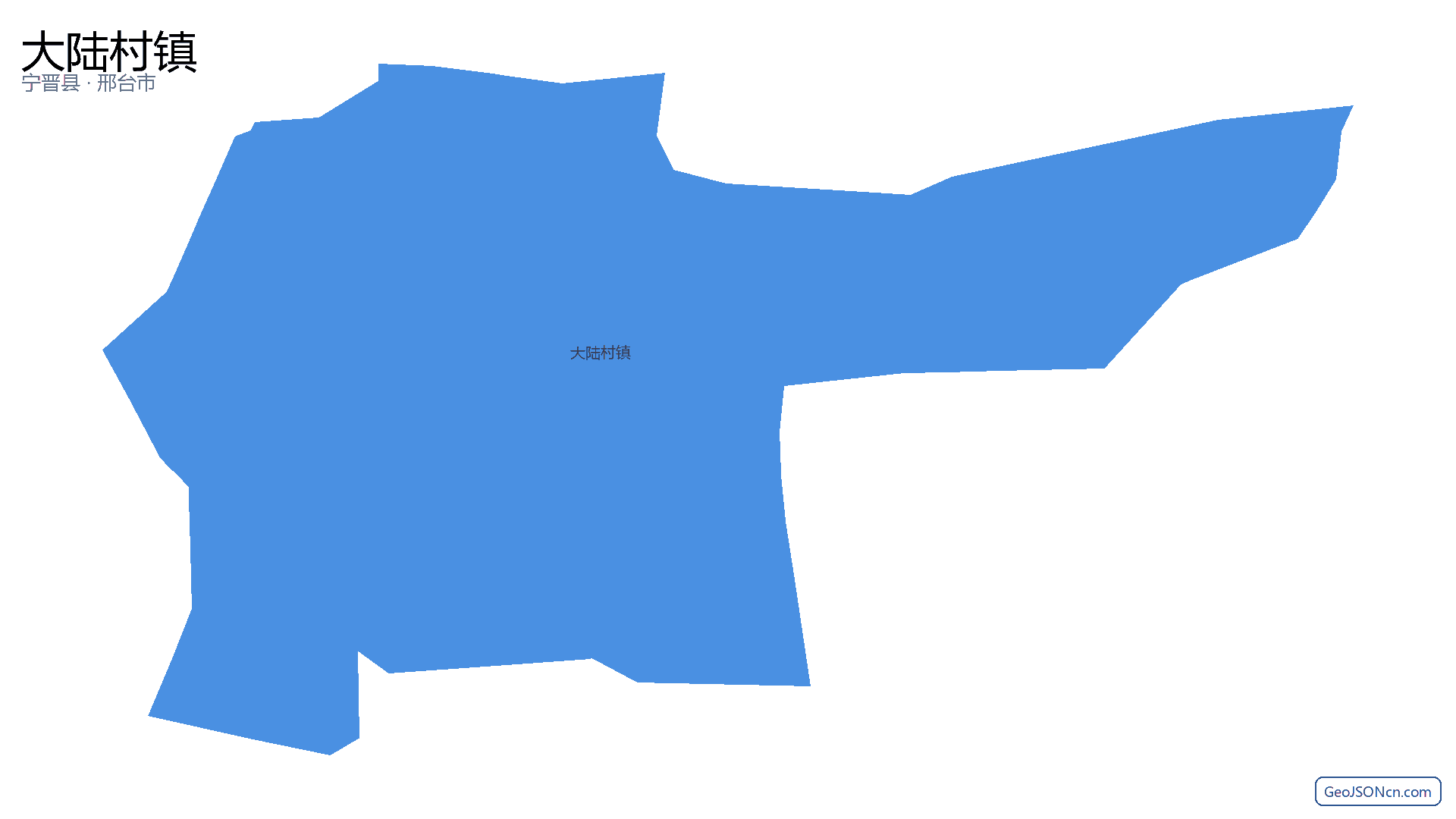 大陆村镇行政区划边界地图(宁晋县·邢台市),提供GeoJSON、SHP矢量边界数据下载及高清地图大图(PNG/JPG) - GeoJSONcn.com