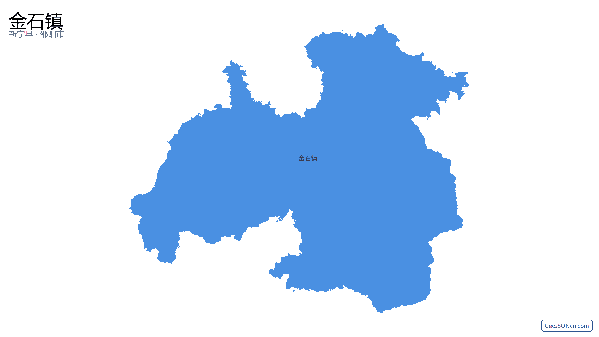 金石镇行政区划边界地图(新宁县·邵阳市),提供GeoJSON、SHP矢量边界数据下载及高清地图大图(PNG/JPG) - GeoJSONcn.com