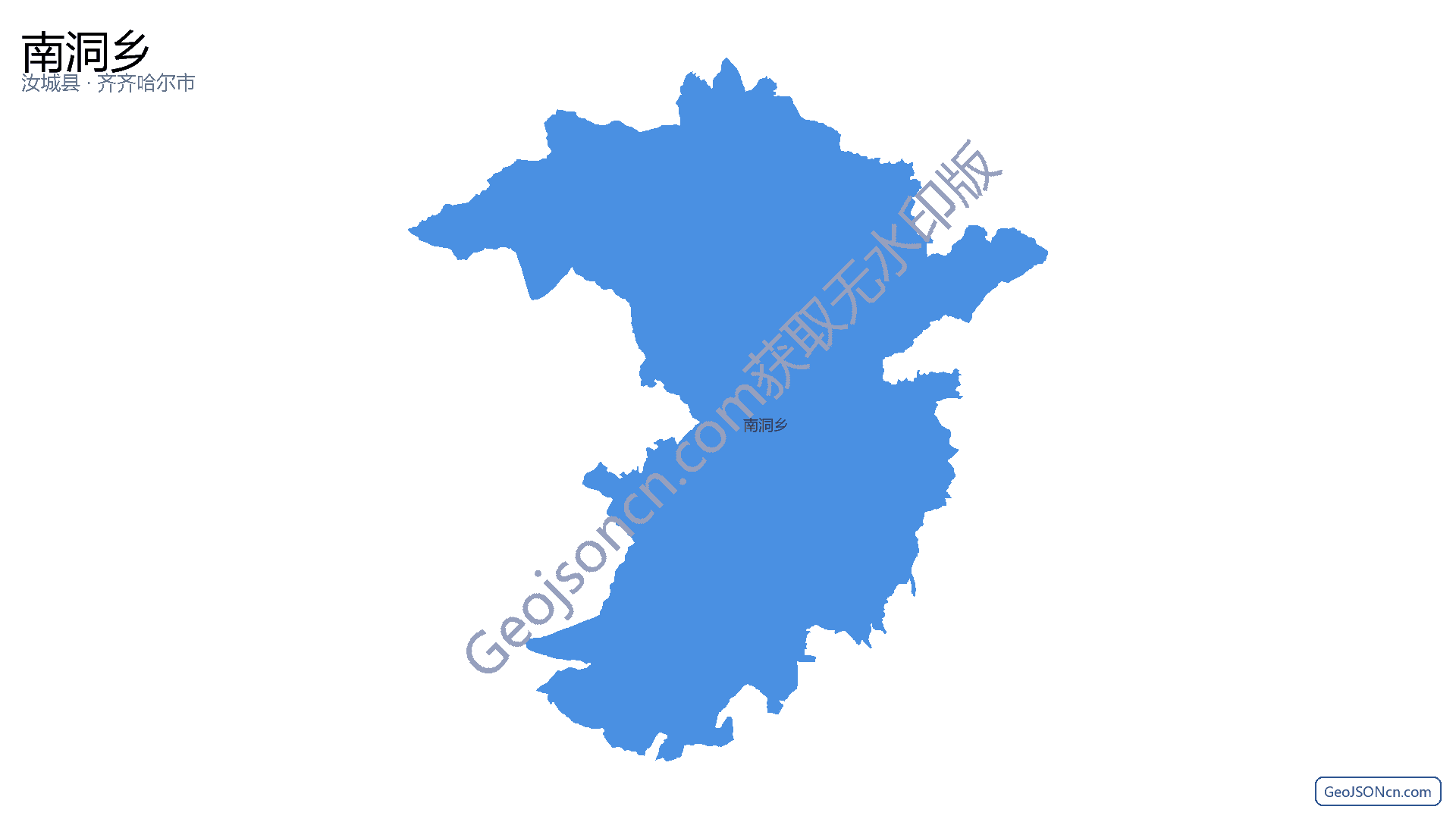 南洞乡行政区划边界地图(汝城县·郴州市),提供GeoJSON、SHP矢量边界数据下载及高清地图大图(PNG/JPG) - GeoJSONcn.com