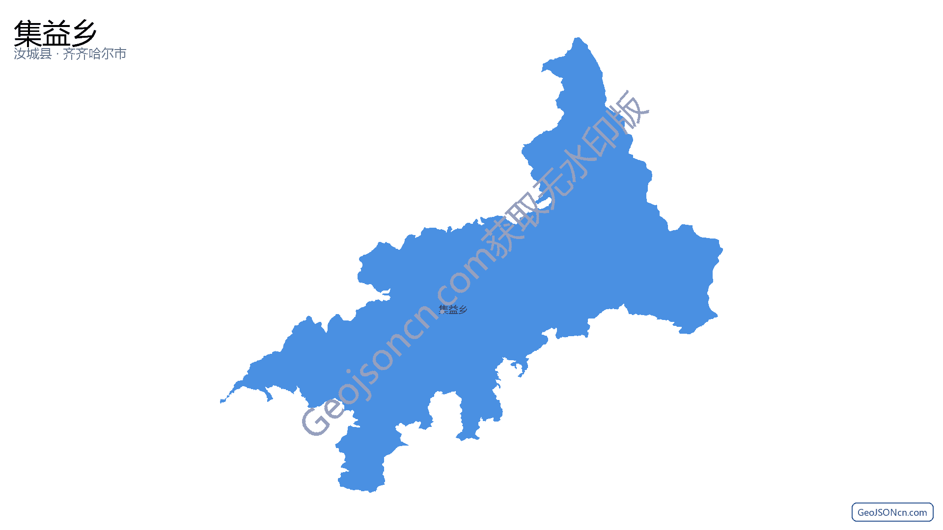 集益乡行政区划边界地图(汝城县·郴州市),提供GeoJSON、SHP矢量边界数据下载及高清地图大图(PNG/JPG) - GeoJSONcn.com