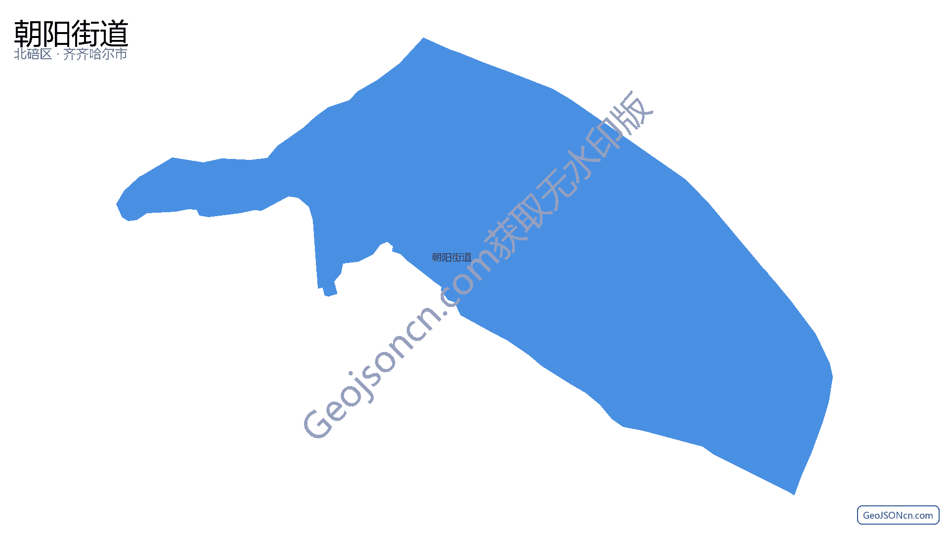 朝阳街道行政区划边界地图(北碚区·重庆市),提供GeoJSON、SHP矢量边界数据下载及高清地图大图(PNG/JPG) - GeoJSONcn.com