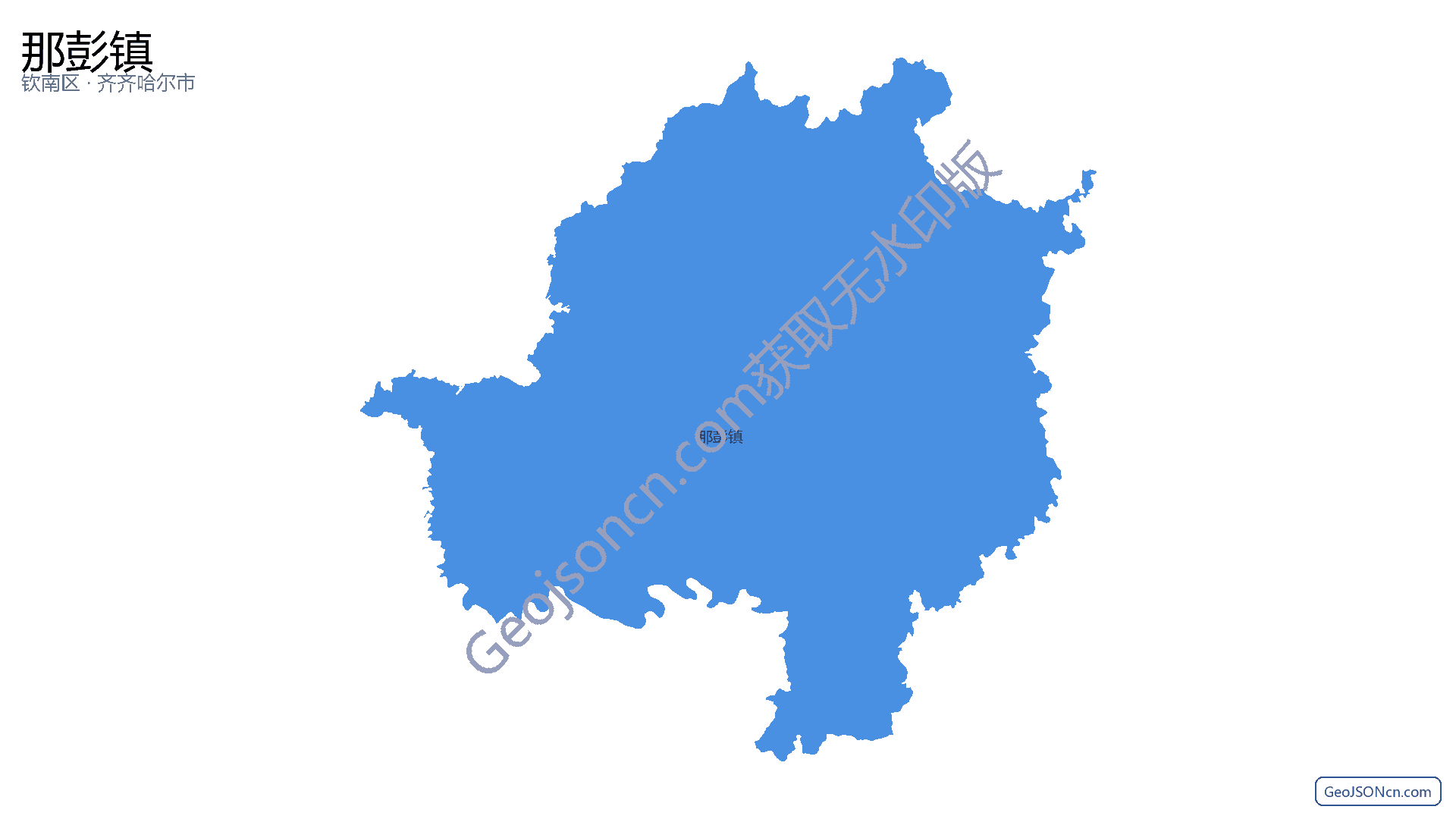 那彭镇行政区划边界地图(钦南区·钦州市),提供GeoJSON、SHP矢量边界数据下载及高清地图大图(PNG/JPG) - GeoJSONcn.com
