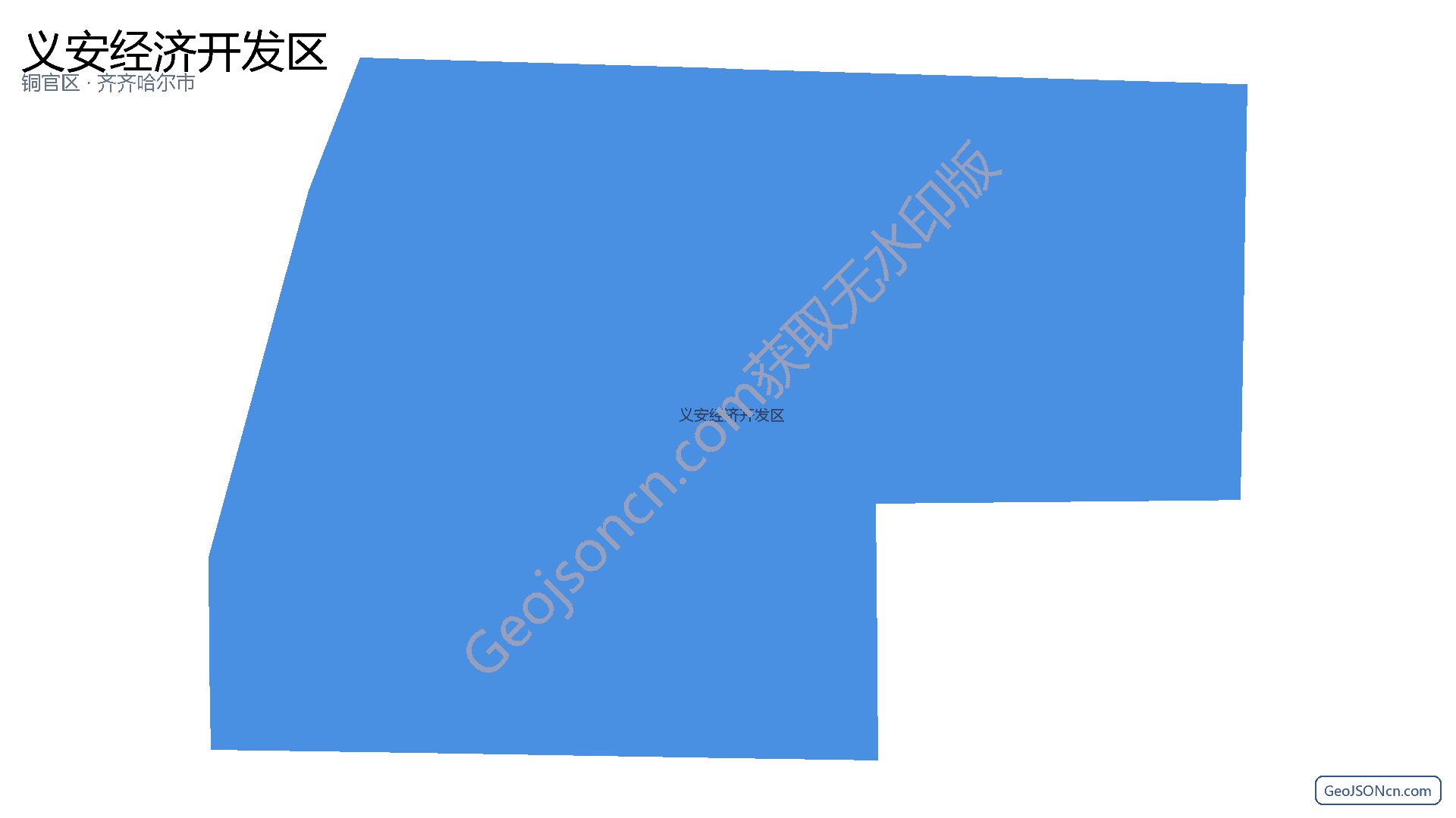 义安经济开发区行政区划边界地图（铜官区·铜陵市）,提供GeoJSON、SHP矢量边界数据下载及高清地图大图(PNG/JPG) - GeoJSONcn.com