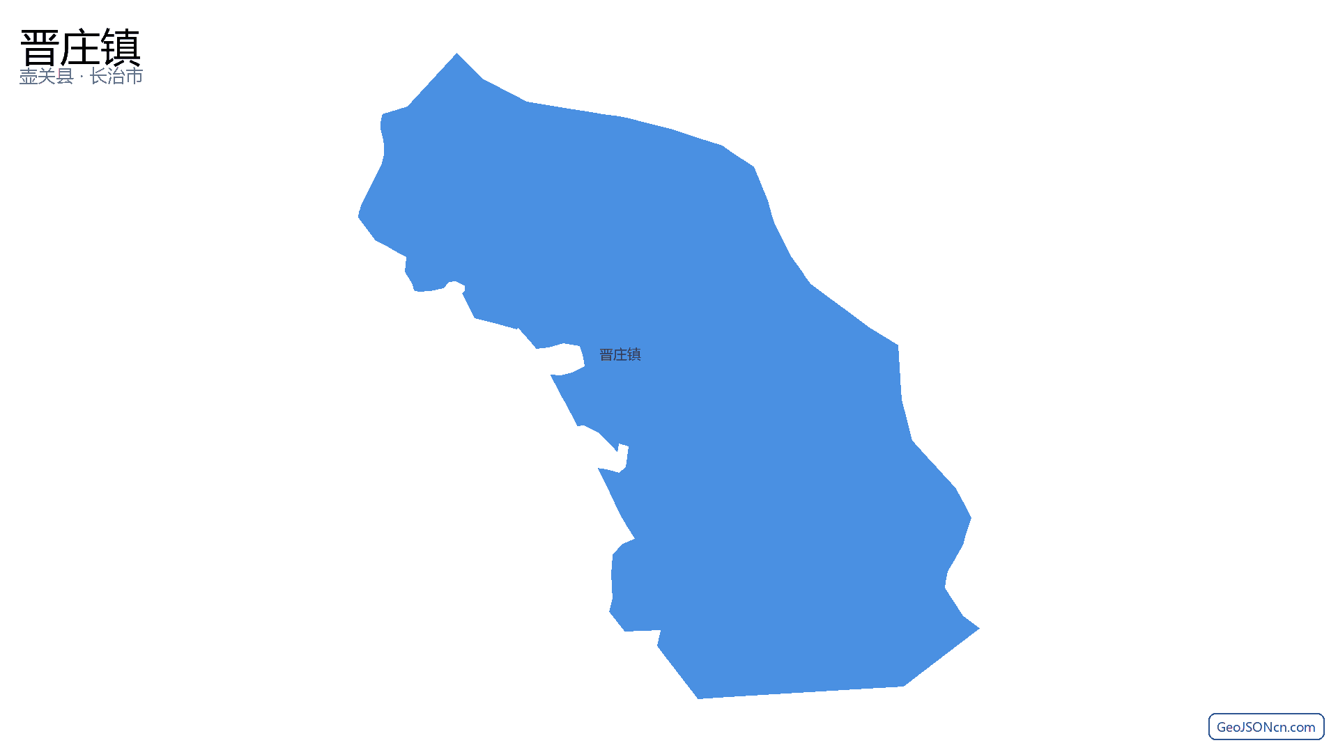 晋庄镇行政区划边界地图(壶关县·长治市),提供GeoJSON、SHP矢量边界数据下载及高清地图大图(PNG/JPG) - GeoJSONcn.com