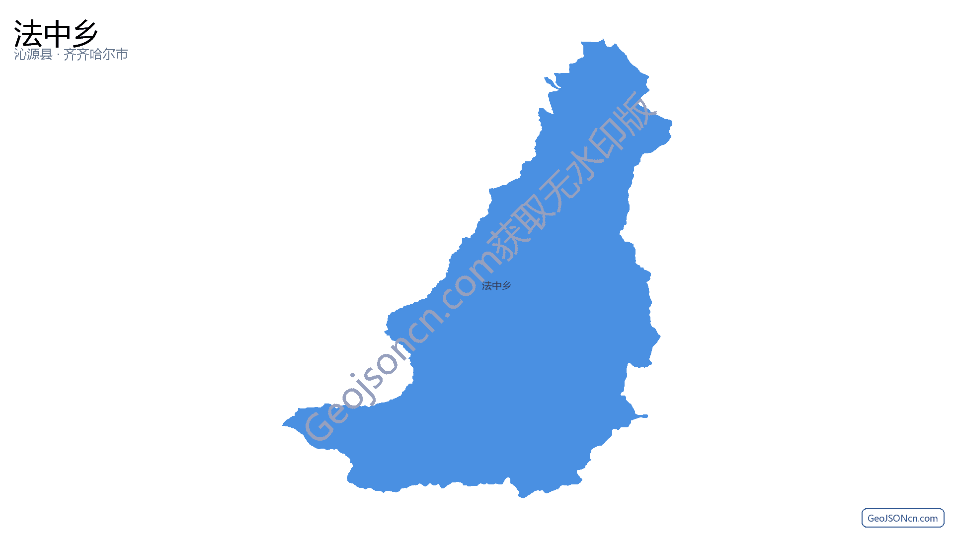 法中乡行政区划边界地图(沁源县·长治市),提供GeoJSON、SHP矢量边界数据下载及高清地图大图(PNG/JPG) - GeoJSONcn.com