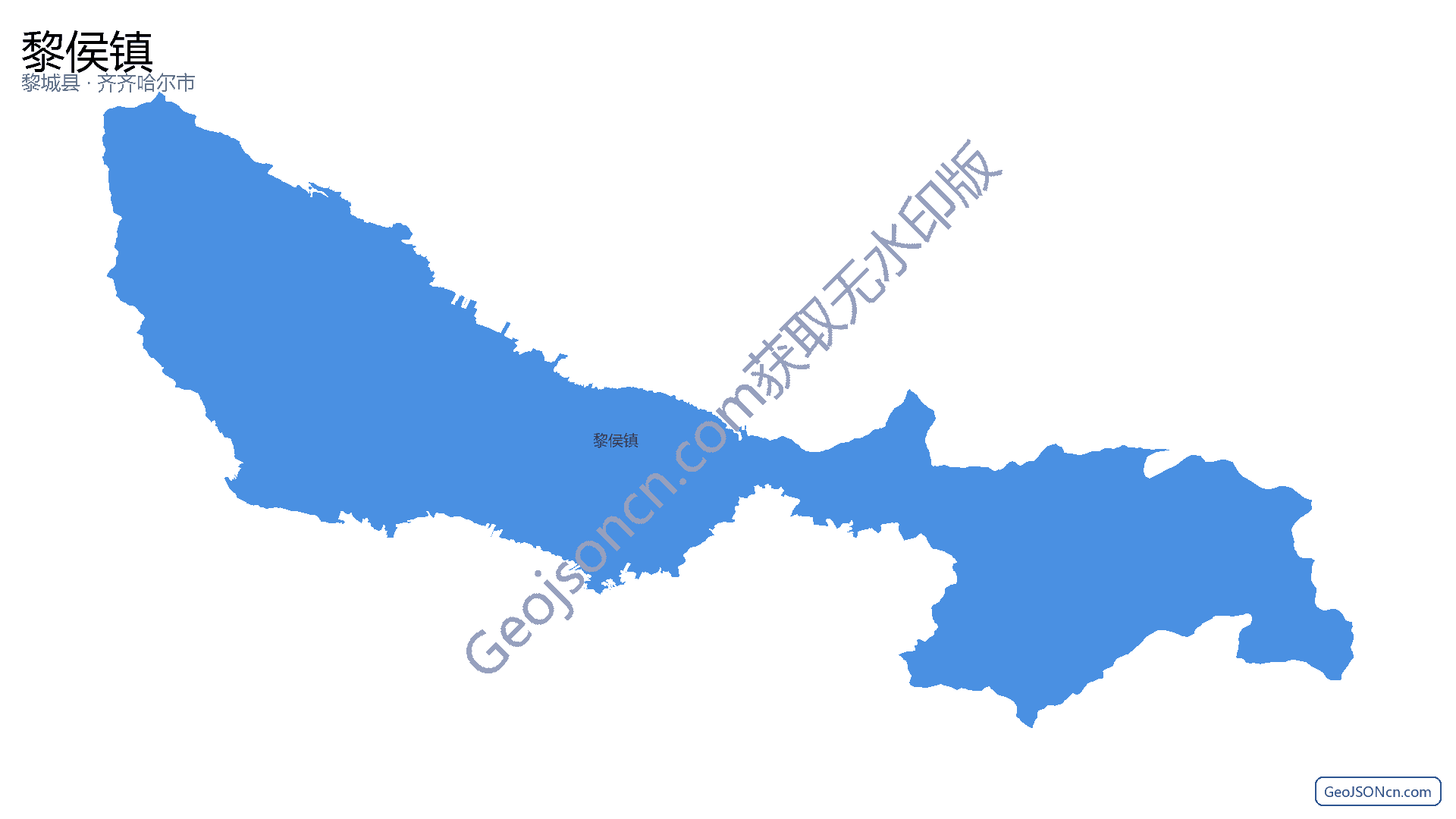 黎侯镇行政区划边界地图(黎城县·长治市),提供GeoJSON、SHP矢量边界数据下载及高清地图大图(PNG/JPG) - GeoJSONcn.com