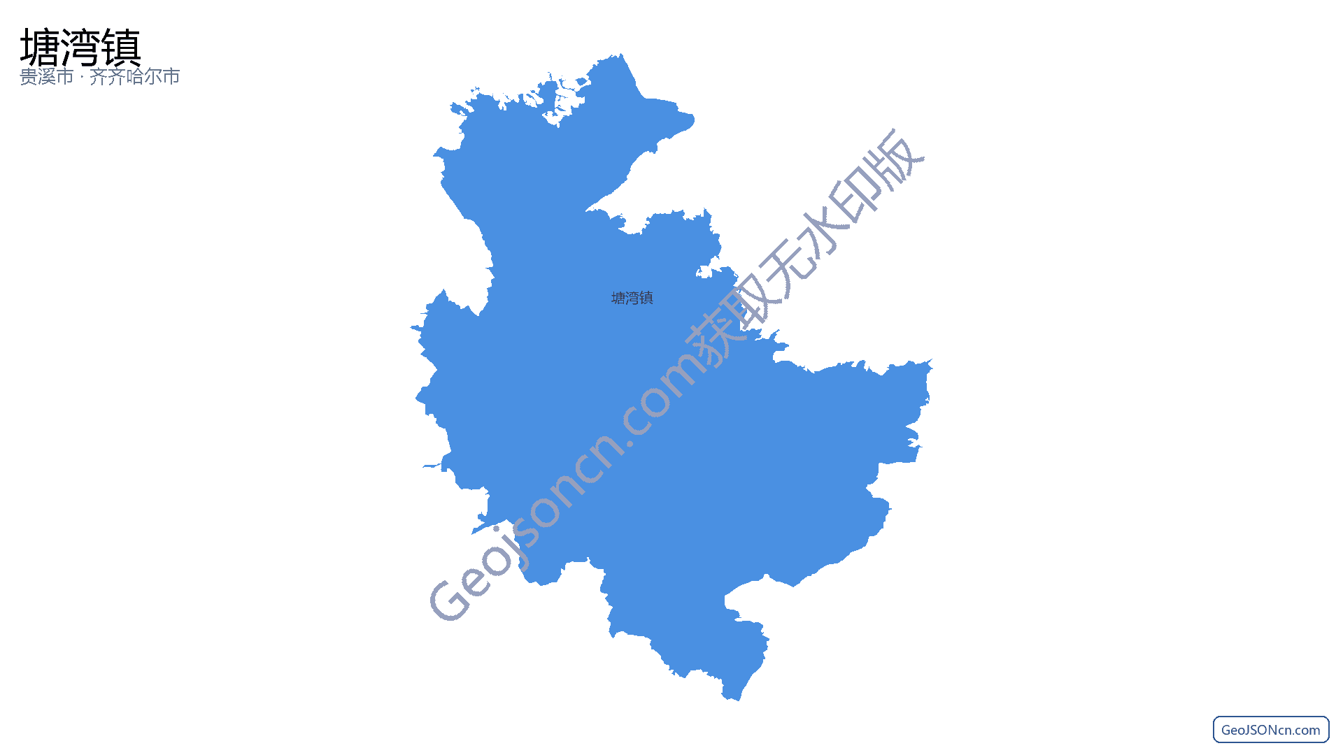 塘湾镇行政区划边界地图(贵溪市·鹰潭市),提供GeoJSON、SHP矢量边界数据下载及高清地图大图(PNG/JPG) - GeoJSONcn.com